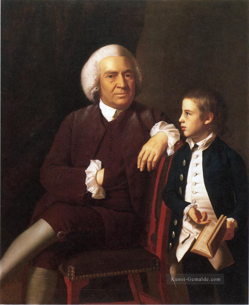 William Vassall und sein Sohn Leonard kolonialen Neuengland Porträtmalerei John Singleton Copley Ölgemälde
